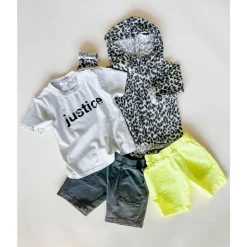 Enzo-Justice Tee | Cement