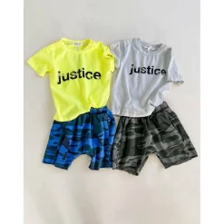 Enzo-Justice Tee | Cement