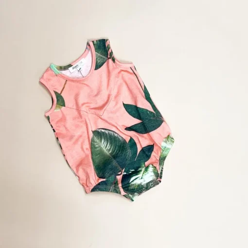 Remy-Palm Funsuit | Coral