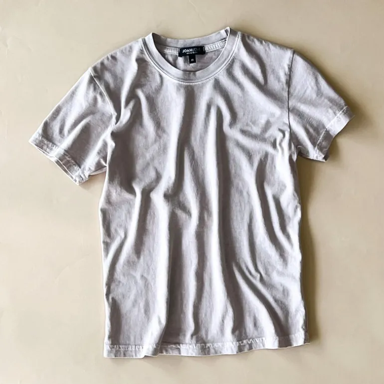 Vintage Oversized Tee | Pinkish Grey | Mens