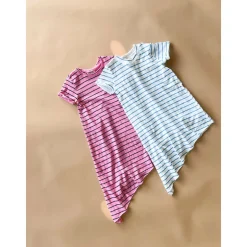 Akane-Stripe Dress | Orchid