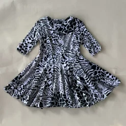 Ballet-Animal dress | Dusty Lavender