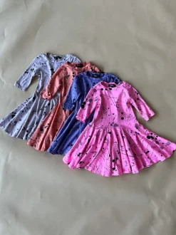 Ballet-Splatter dress | Dusty Lavender