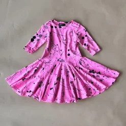 Ballet-Splatter dress | Pink