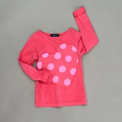 Beti-Heart Tee | Lava