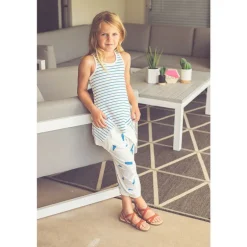 Etta-Stripe Tunic | Creme