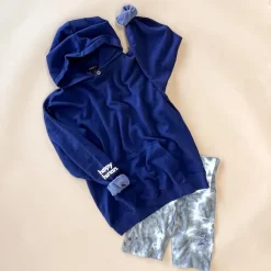 Happy Human Hoodie | Navy | Adult