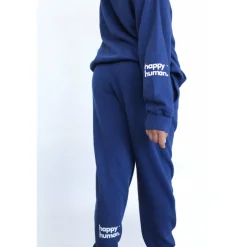 Happy Human Hoodie | Navy | Adult