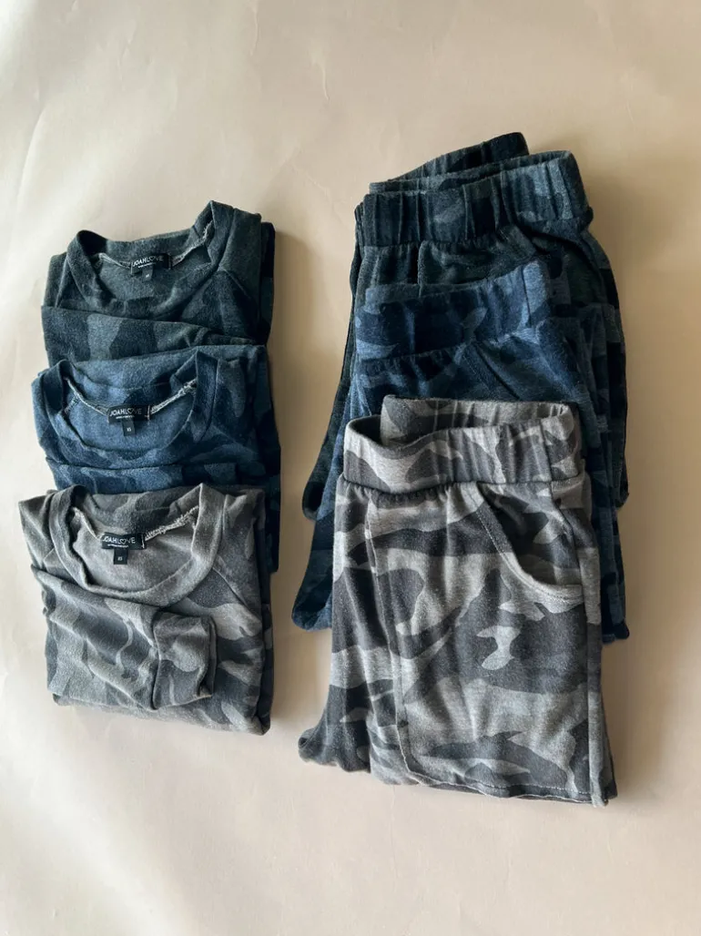 Lew Camo Joggers | Dyed Black (Kids)