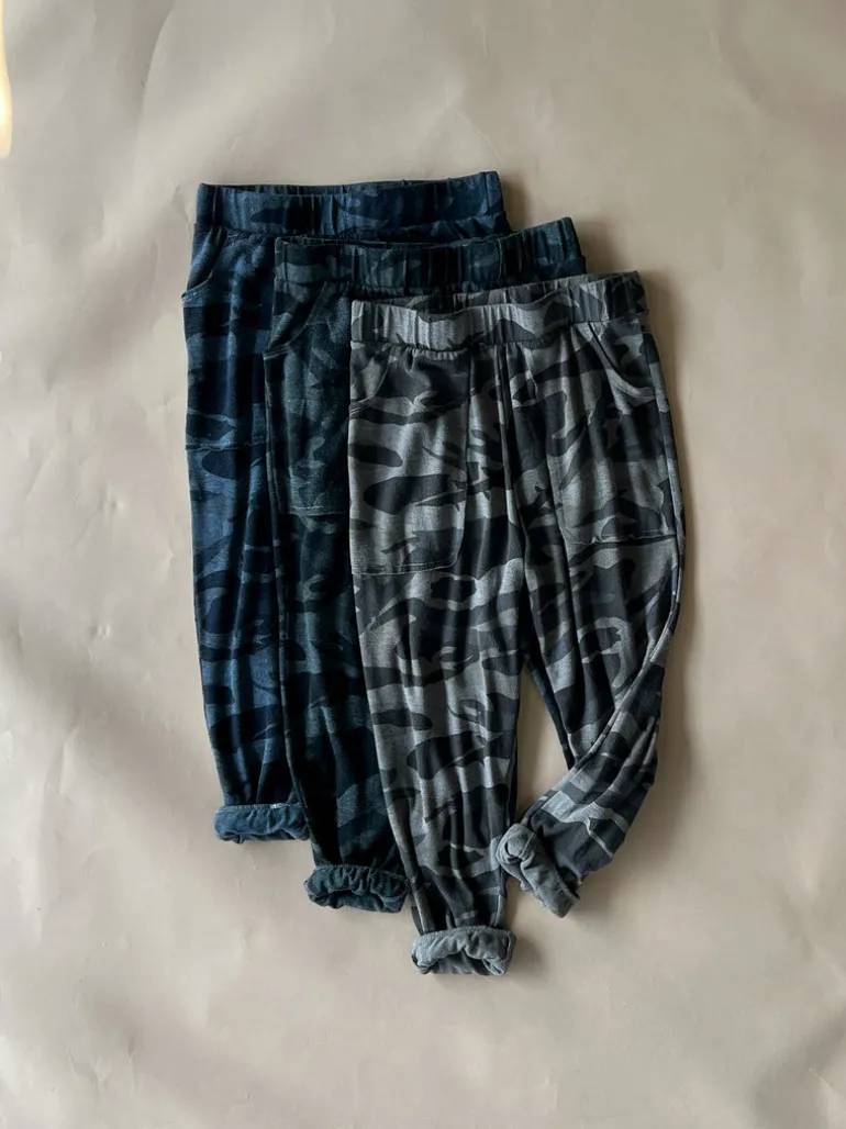 Lew Camo Joggers | Dyed Navy (Adults)
