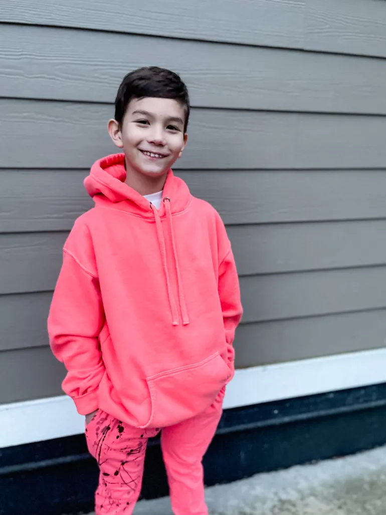 Vintage Hoodie | Lava | Adult